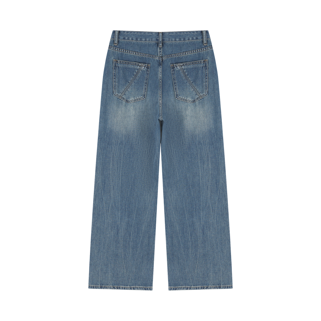 Women's Vintage Wash Wide-Leg Jeans II