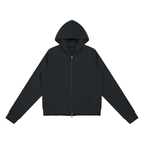 350 GSM Raw Edge Full Zip Hoodie (W)