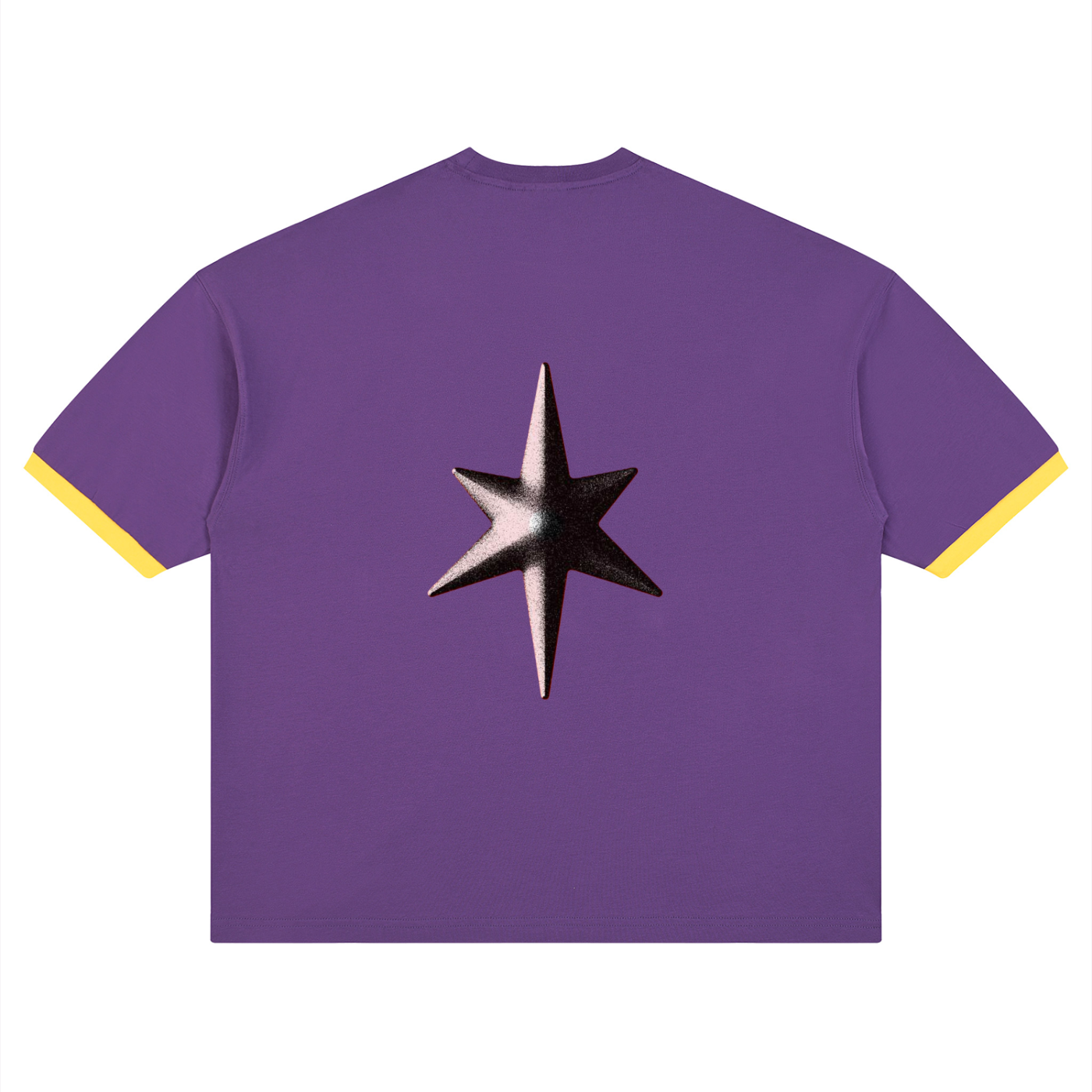 Unisex Color Block Drop Shoulder T-Shirt