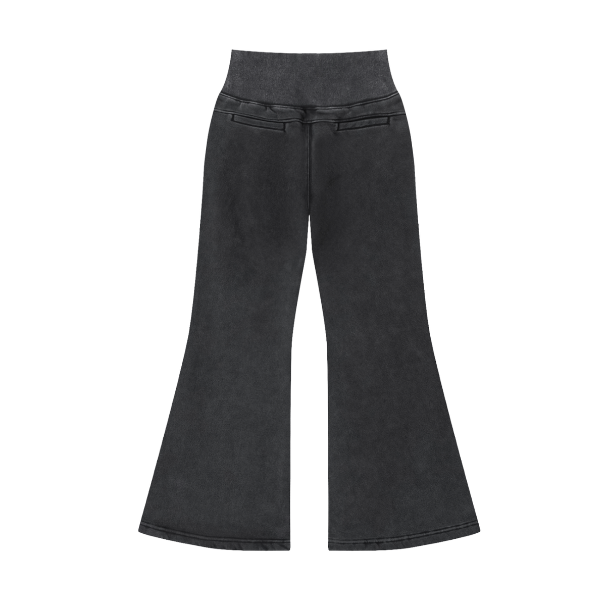 Women's Vintage Wash Flared Fleece Pants