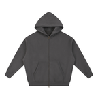 345 GSM Oversized Zipper Hoodie