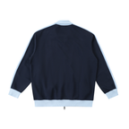 Contrast Trim Stand Collar Jacket II
