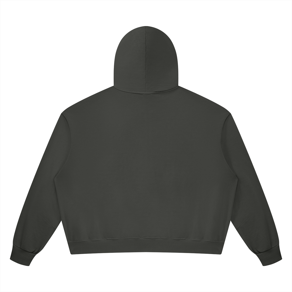 Vintage Wash Boxy Full-Zip Hoodie