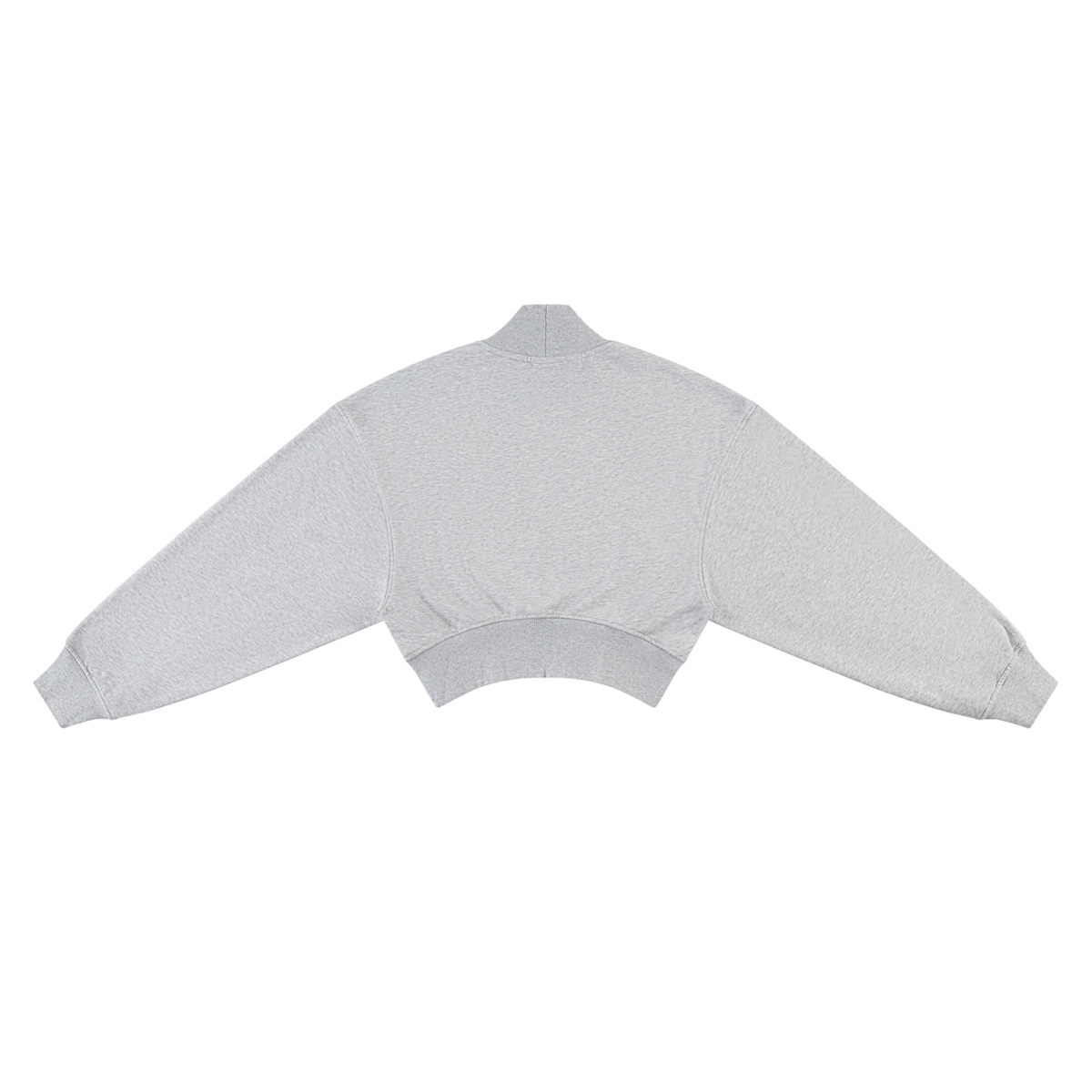 280 GSM Crop Mock Neck Sweatshirt (W)