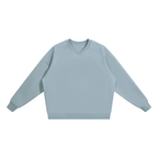 350 GSM Oversized V-Neck Sweatshirt (U)