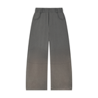 Sun Faded Paneled Barrel-Leg Sweatpants
