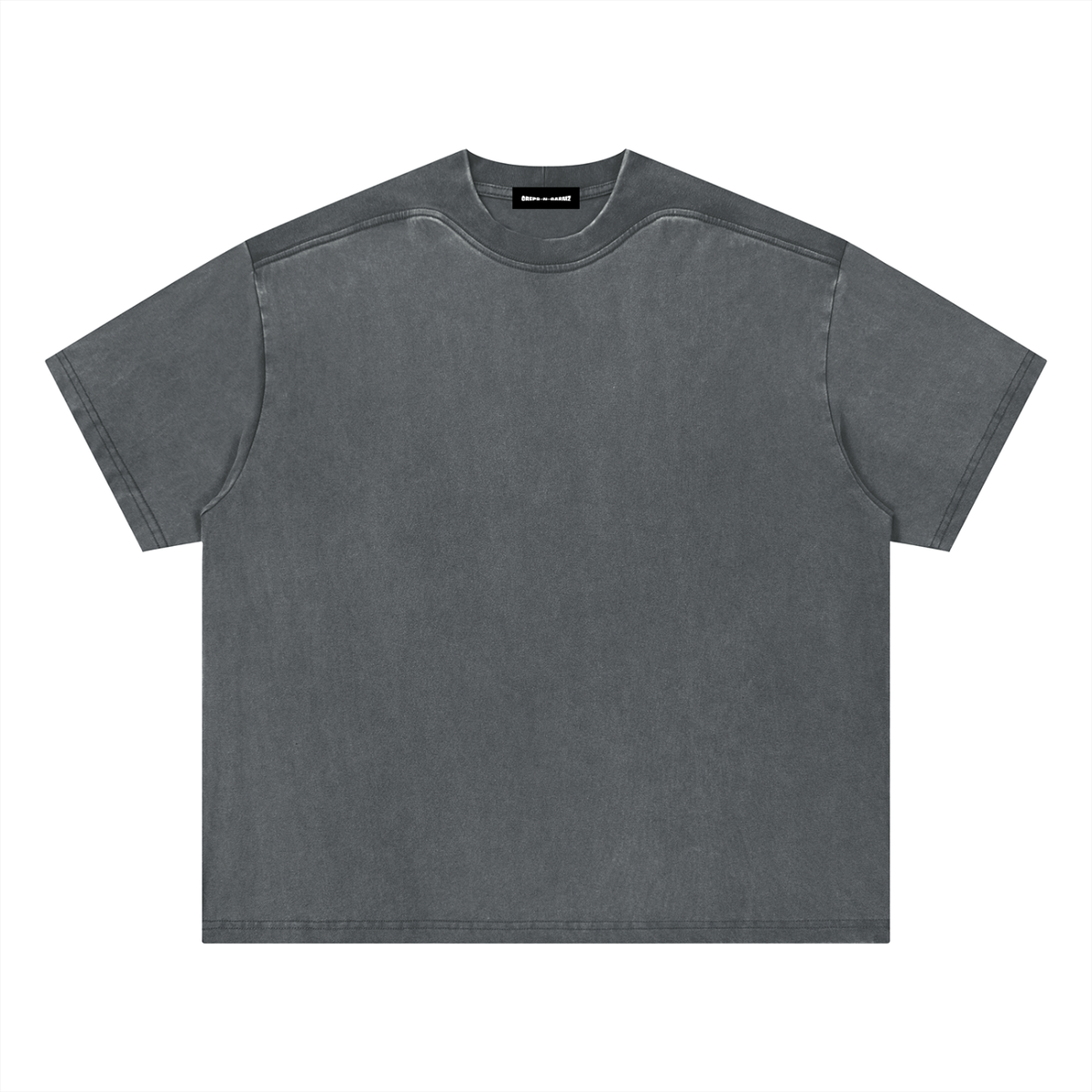 Vintage Wash Boxy T-Shirt – 260 GSM
