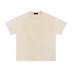 Snow Wash Oversized Cotton T-Shirt