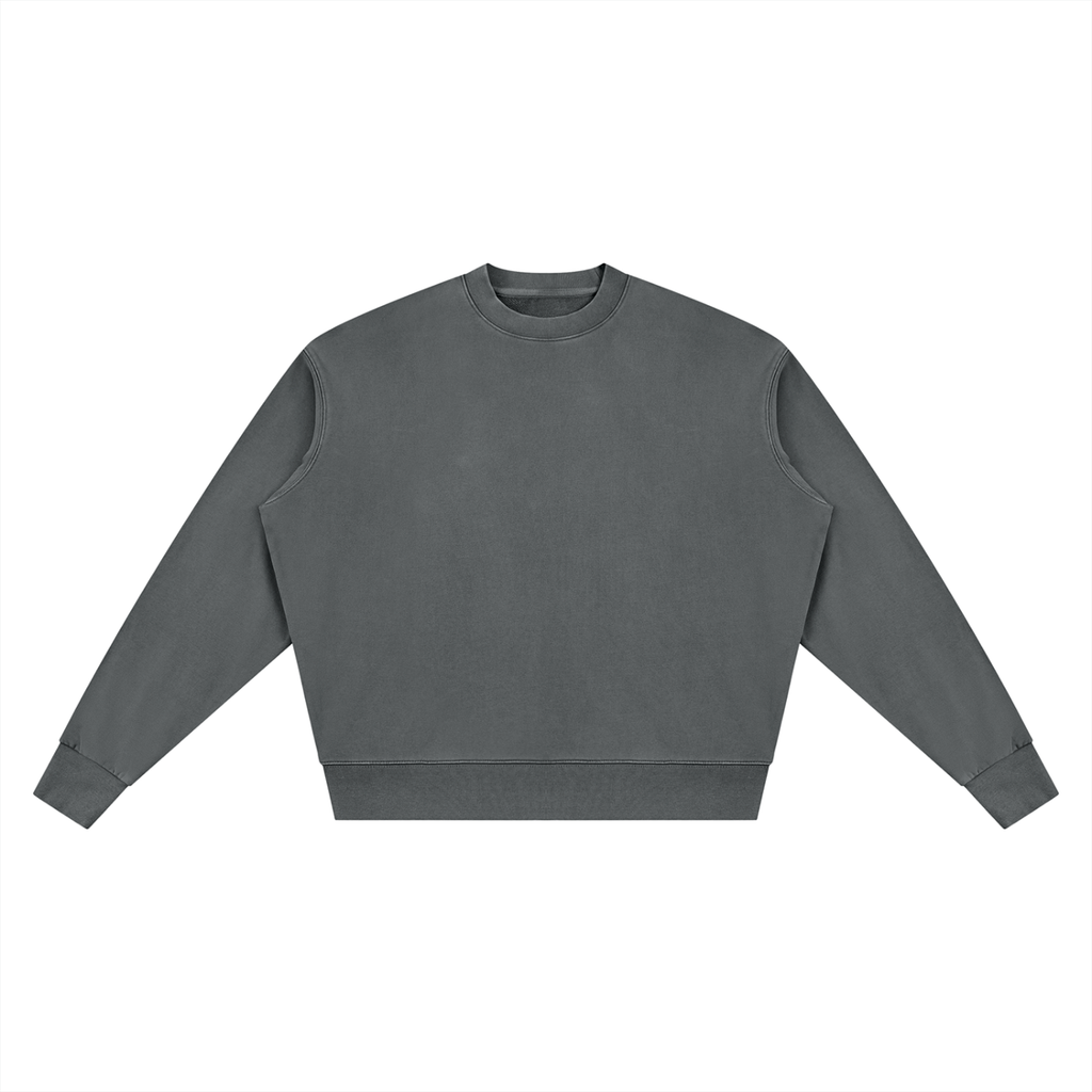 360 GSM Vintage Wash Crewneck Sweatshirt (U)