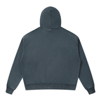 350 GSM Mineral Wash Boxy Full Zip Hoodie (U)