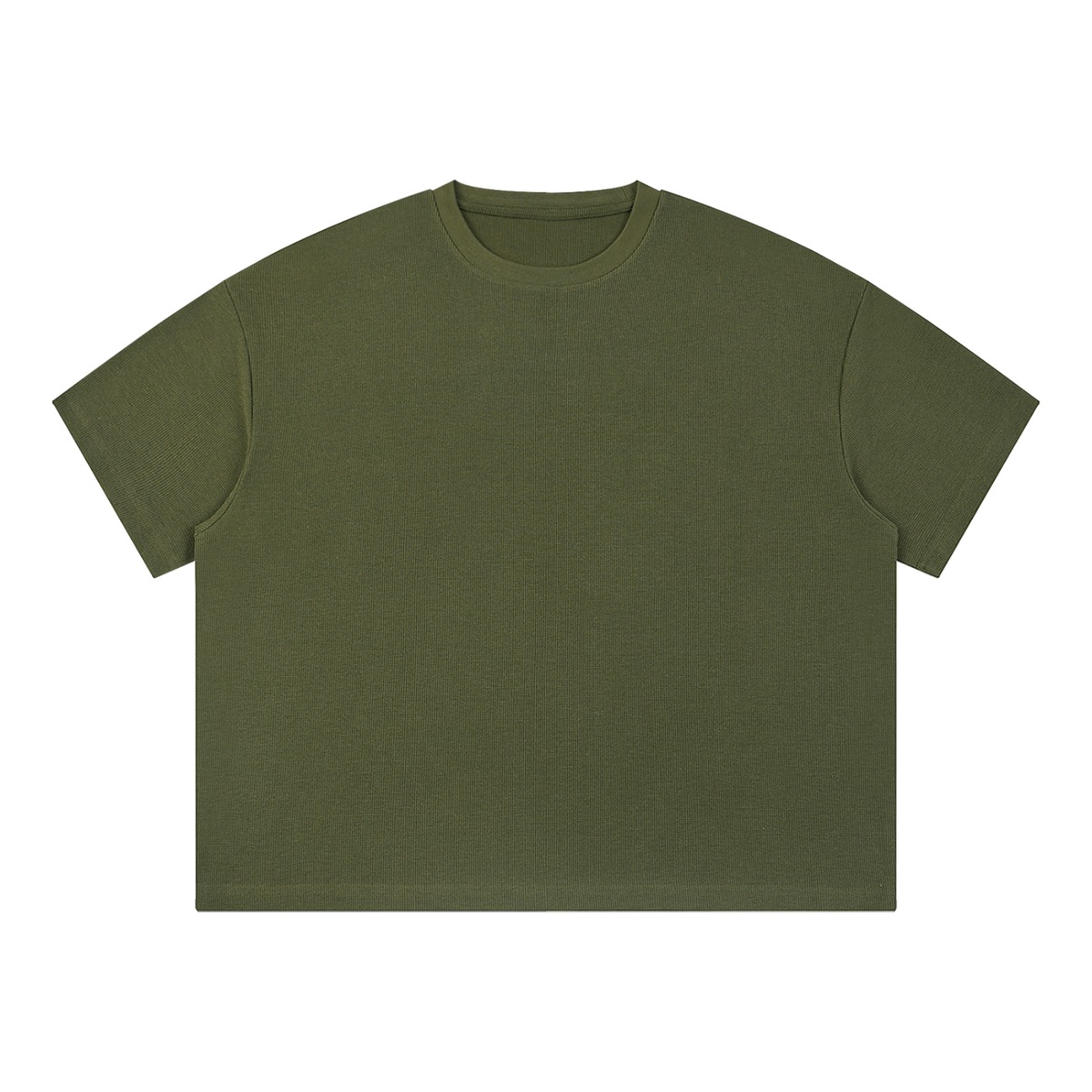 Waffle Boxy T-Shirt – 270 GSM