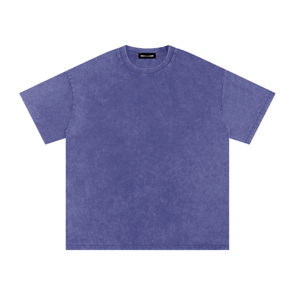 Snow Wash Oversized Cotton T-Shirt