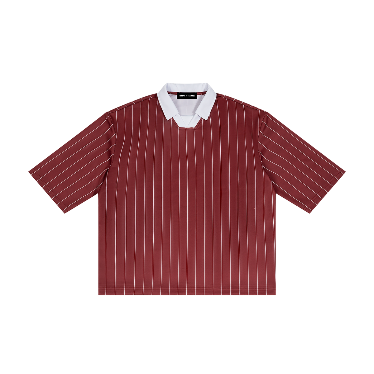 Pinstripe Collared Soccer Jersey