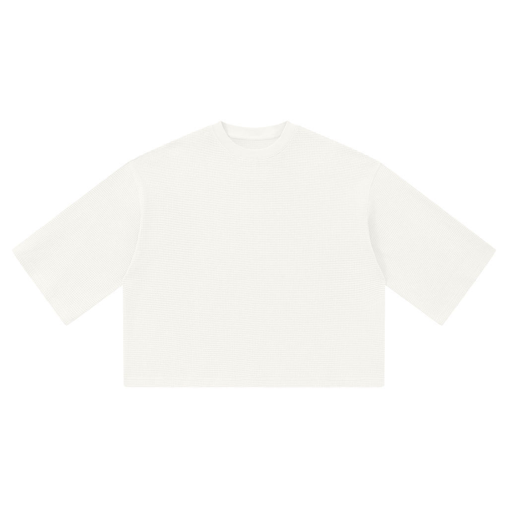 350 GSM Waffle Boxy T-Shirt (U)