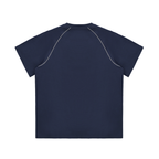Striped Contrast Stitch T-Shirt