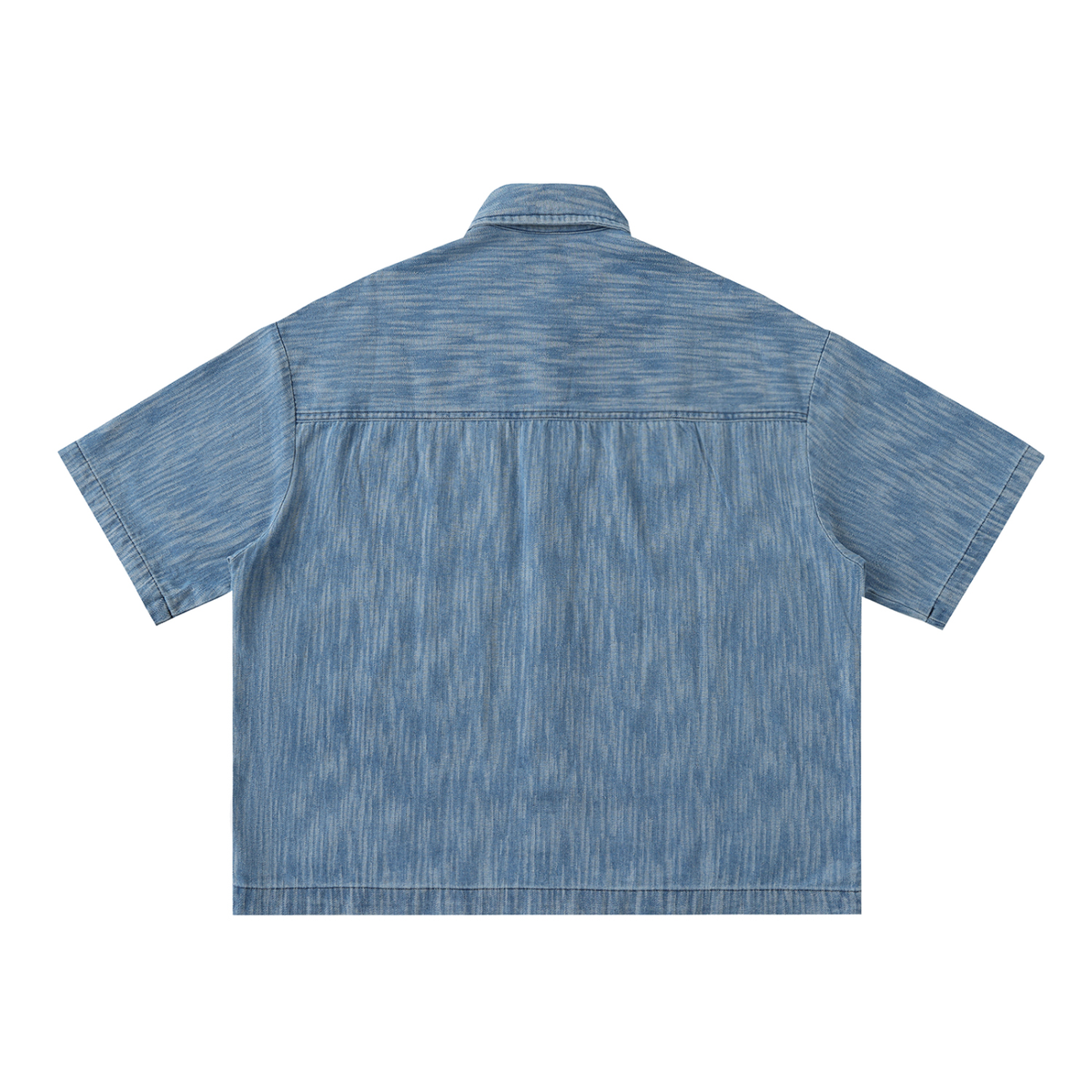 Distressed Wash Short Sleeve Shirt