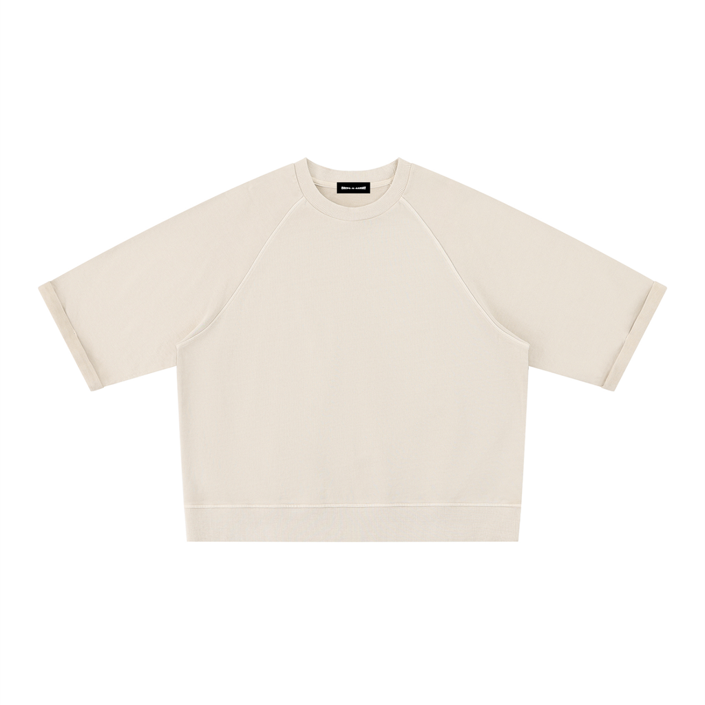 320 GSM Vintage Wash Boxy Short Sleeve Sweatshirt