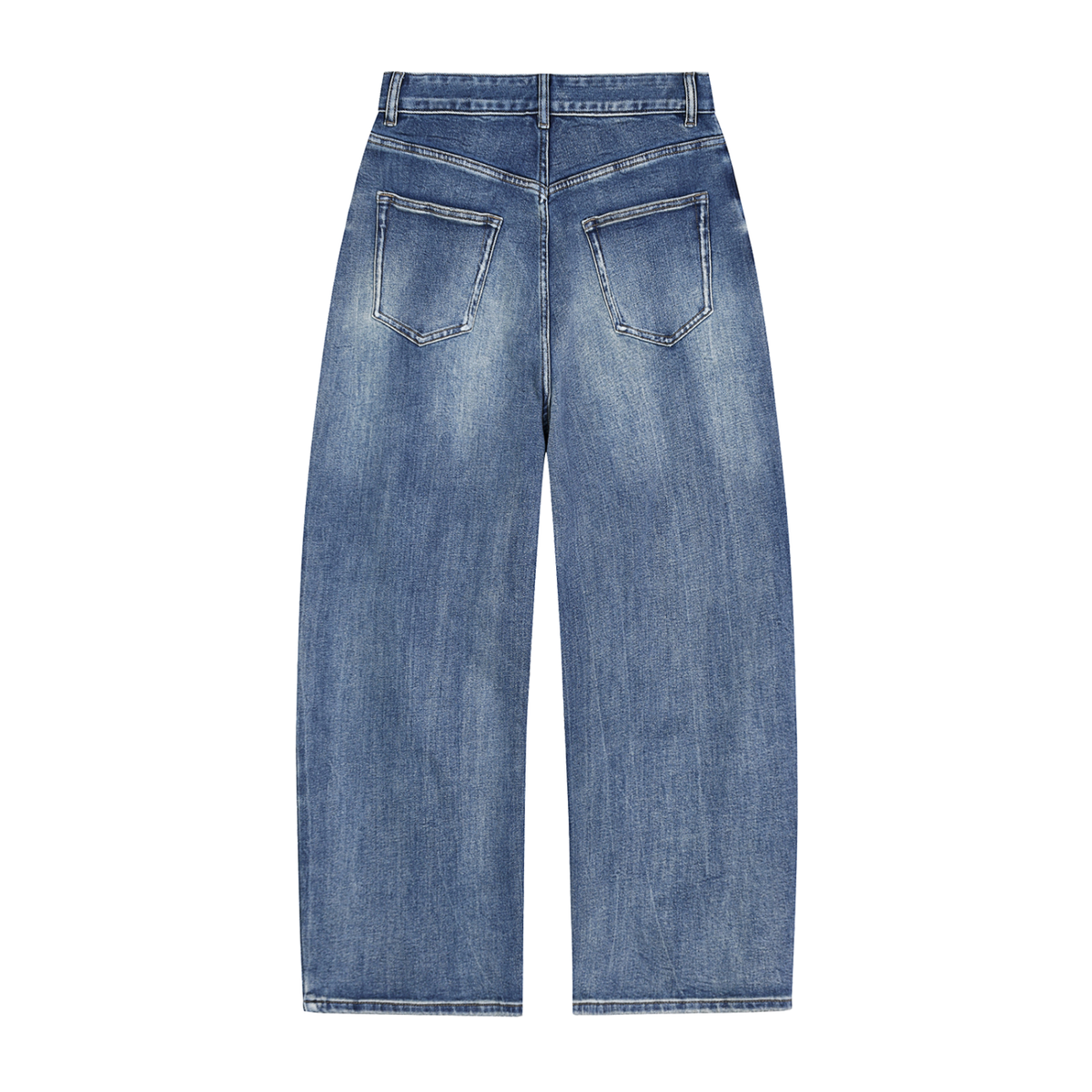 Heavyweight Sun Faded Denim Jeans