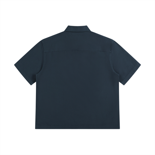Boxy Patch Pocket Short Sleeve Shirt