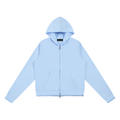 350 GSM Raw Edge Full Zip Hoodie (W)