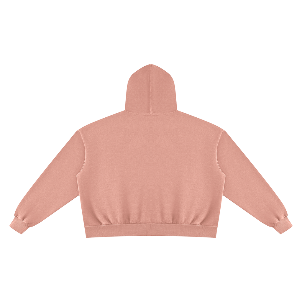 Vintage Wash Fleece Boxy Hoodie