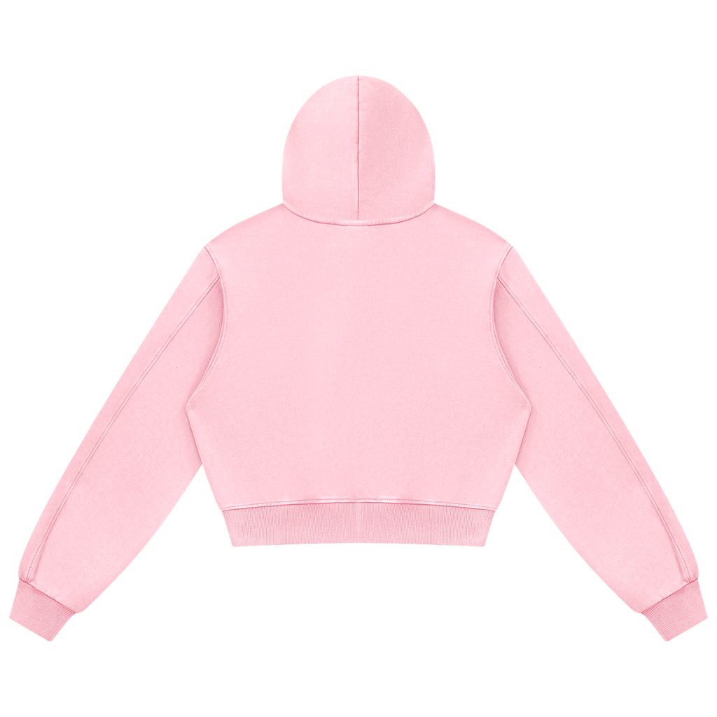 Women's Mineral Wash Full-Zip Hoodie