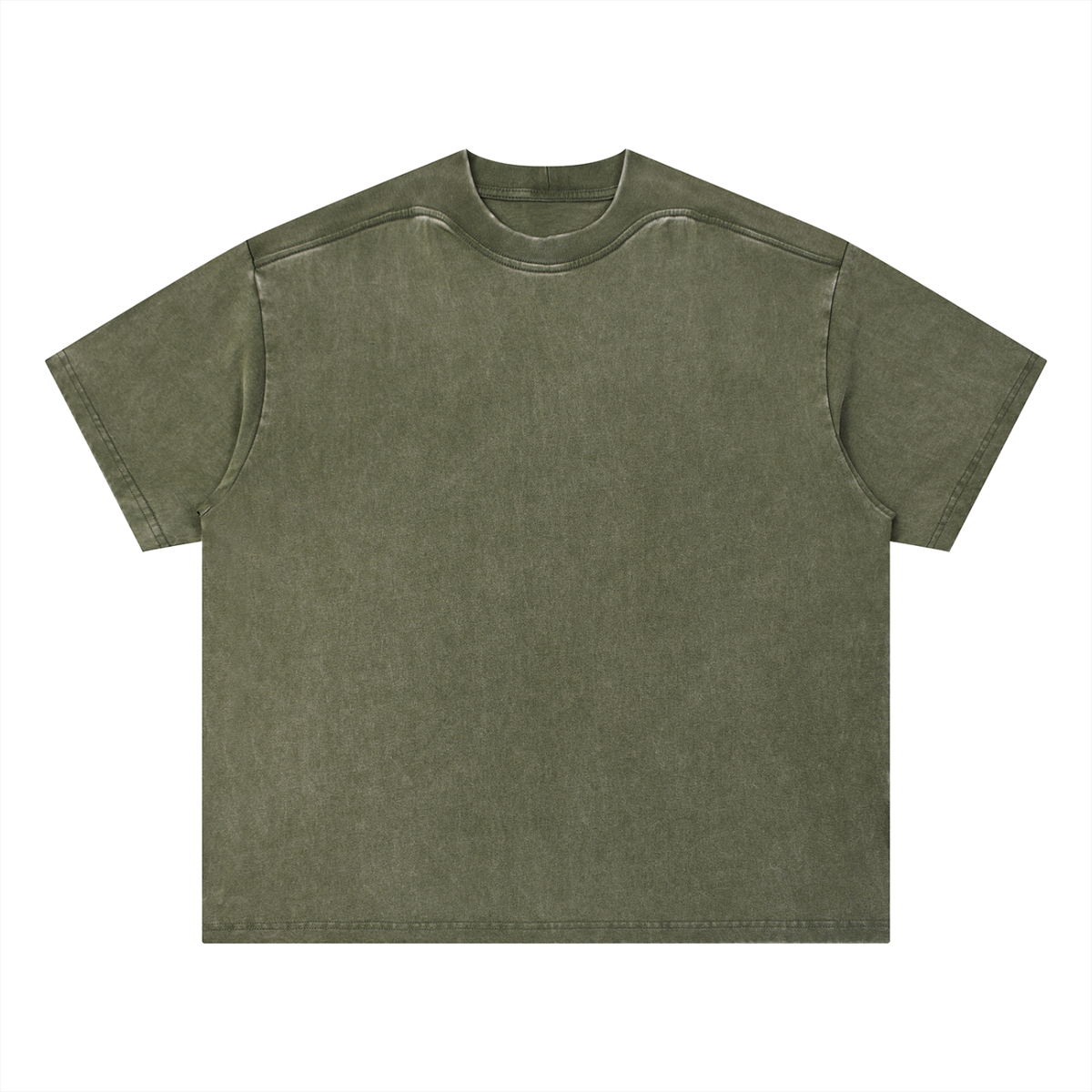 Vintage Wash Boxy T-Shirt – 260 GSM