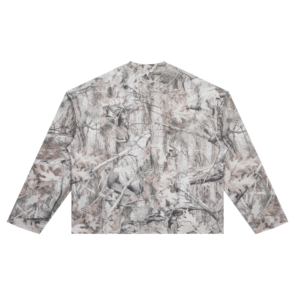 260 GSM Tree Camo Waffle T-Shirt (U)
