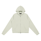 350 GSM Raw Edge Full Zip Hoodie (W)