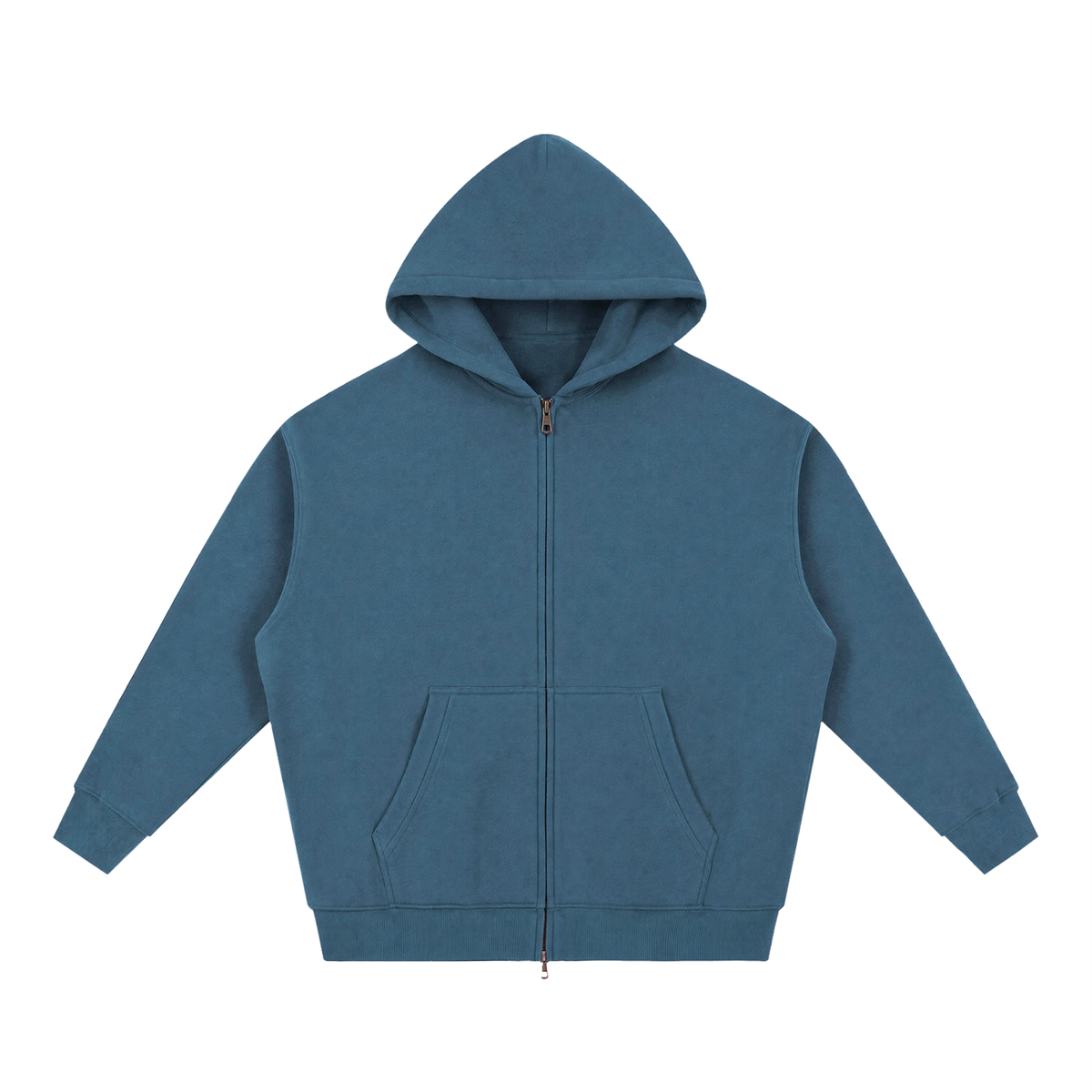 345 GSM Oversized Zipper Hoodie