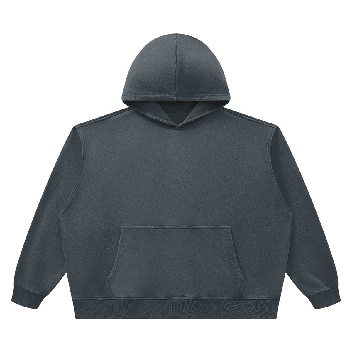 420 GSM Heavyweight Vintage Wash Boxy Hoodie (U)