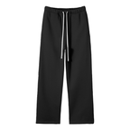 360 GSM Solid Color Fleece Straight Leg Pants (U)