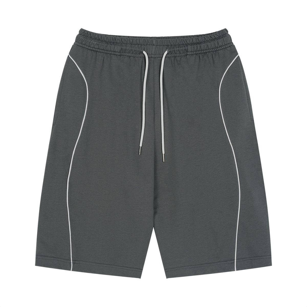 210 GSM  Piping Drawstring Shorts (U)