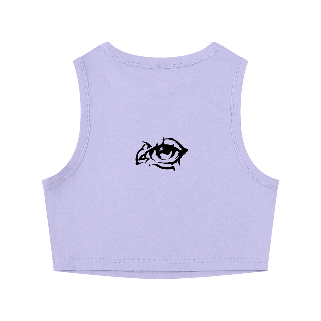 Women's Tight Crewneck Crop Tank Top