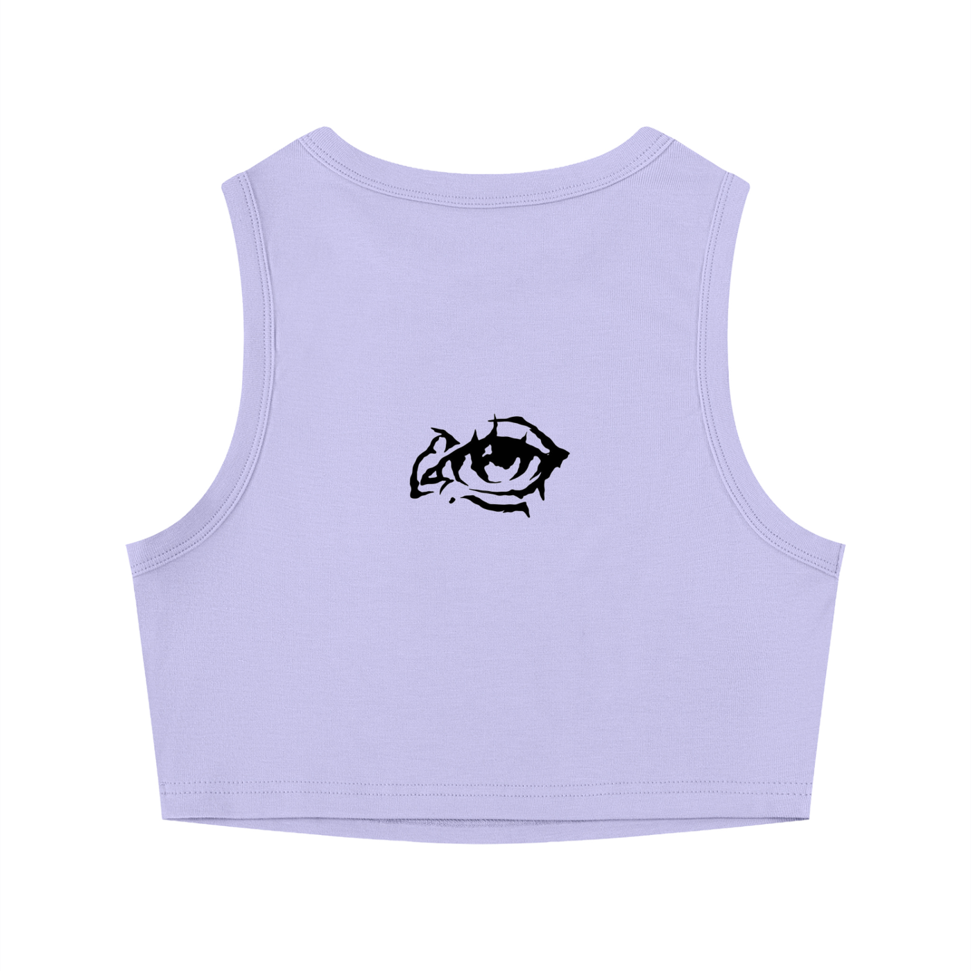 Women's Tight Crewneck Crop Tank Top