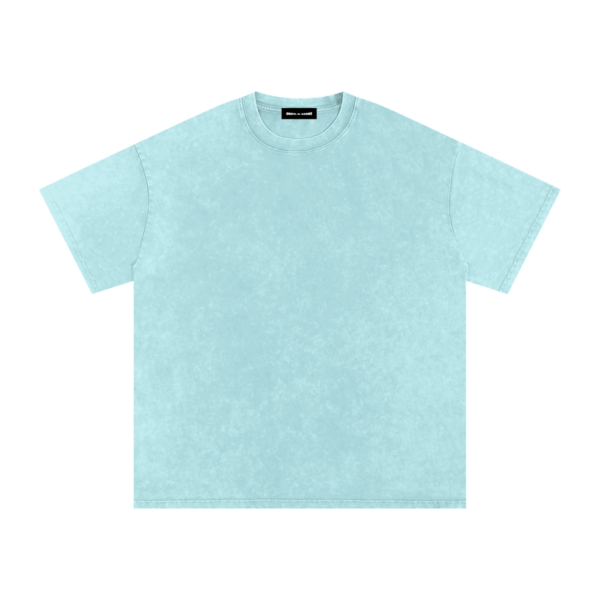 Snow Wash Oversized Cotton T-Shirt