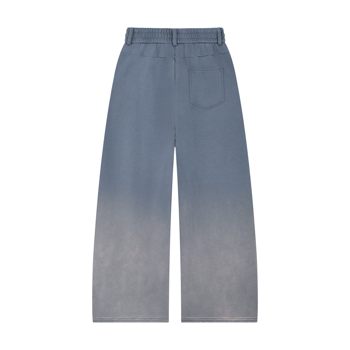 Sun Faded Paneled Barrel-Leg Sweatpants