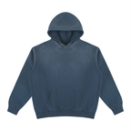 355 GSM Vintage Wash Fleece Hoodie (U)
