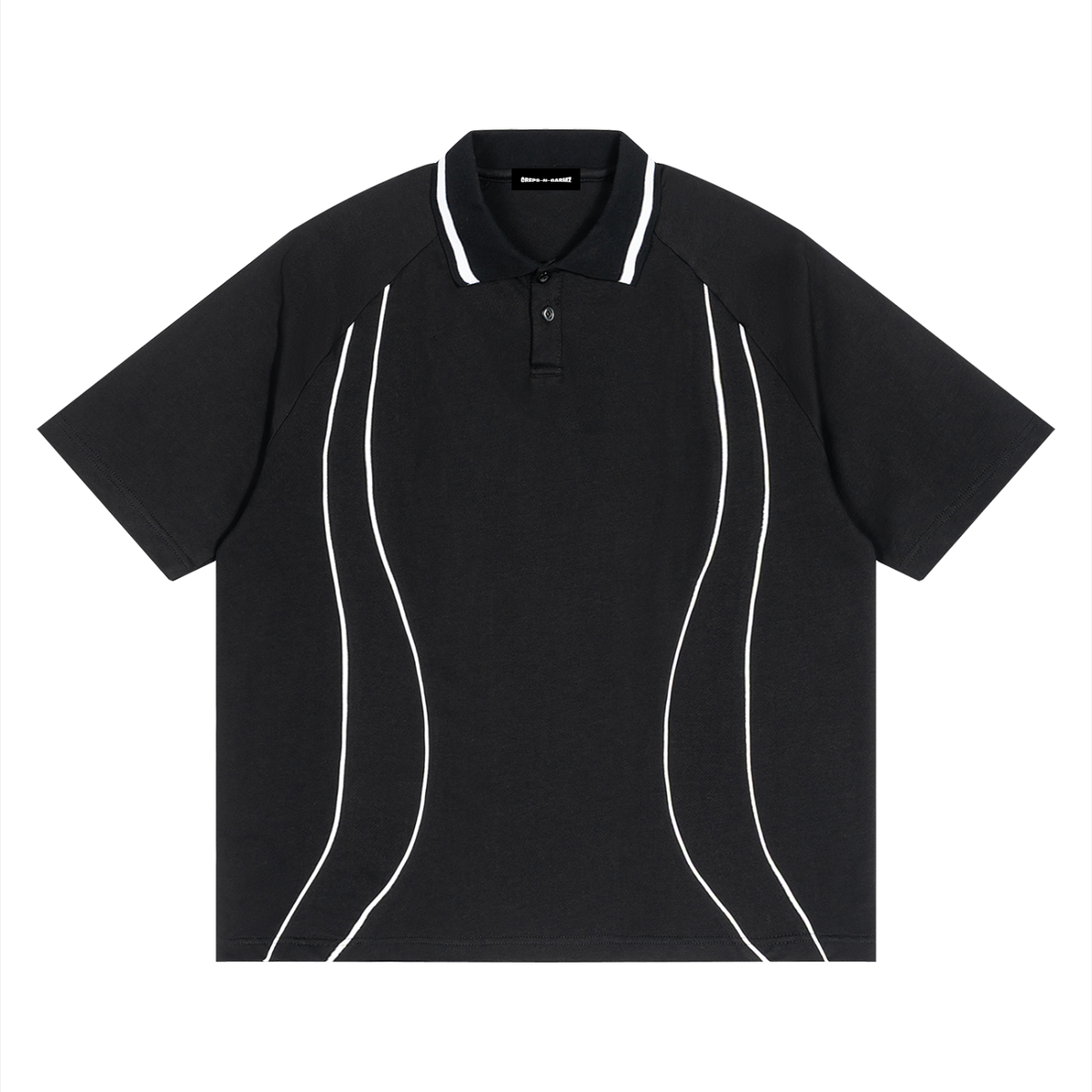 210 GSM Raglan Piping Polo Shirt (U)