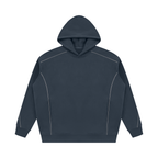 345 GSM Oversized Piping Fleece Hoodie (U)