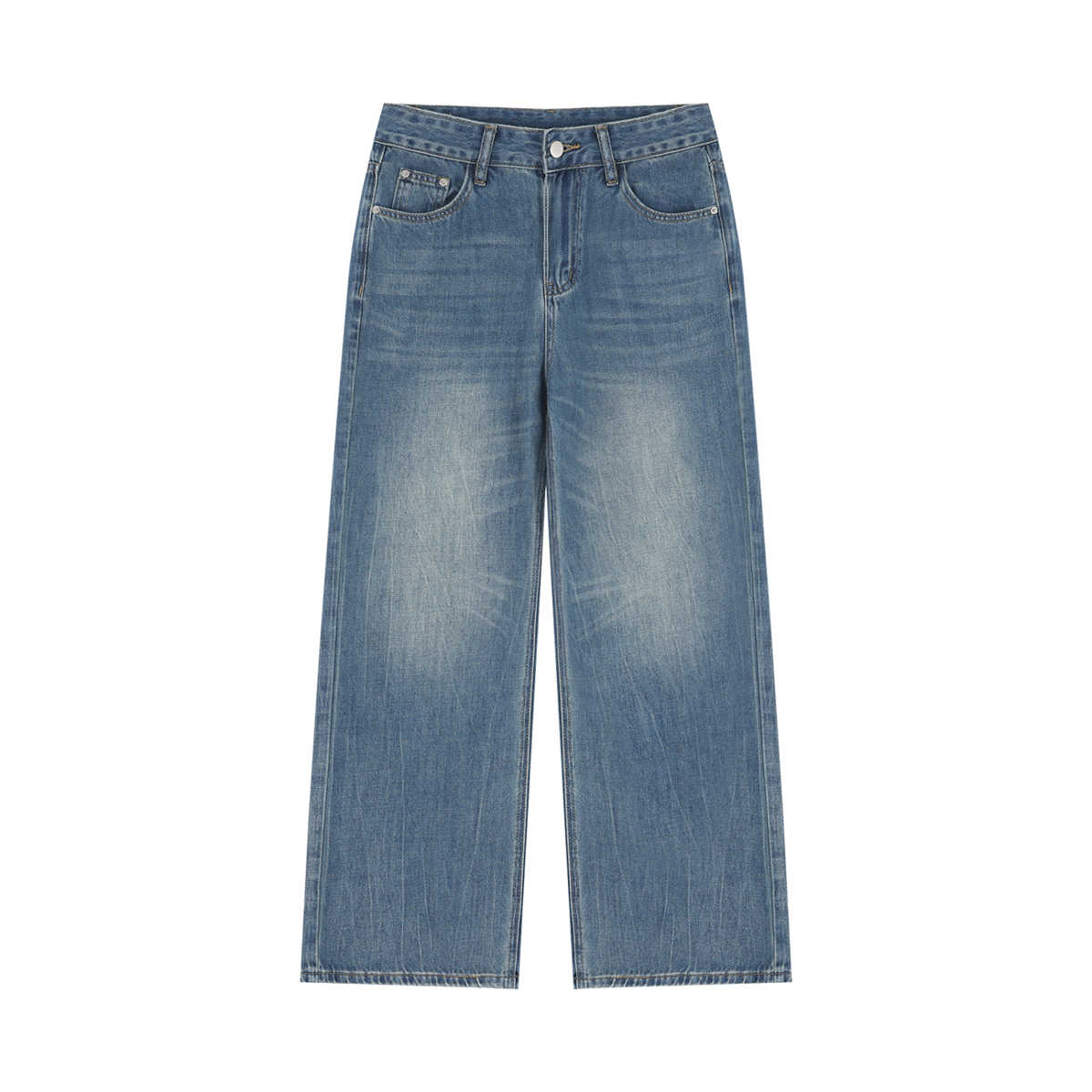 Women's Vintage Wash Wide-Leg Jeans II