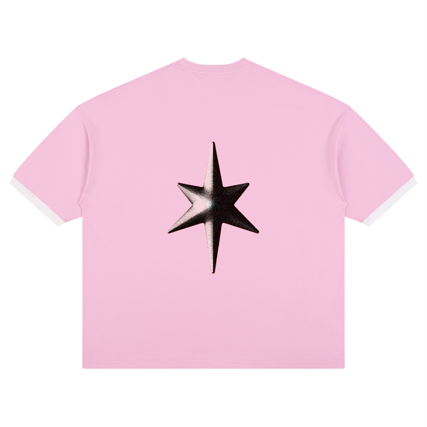 Unisex Color Block Drop Shoulder T-Shirt