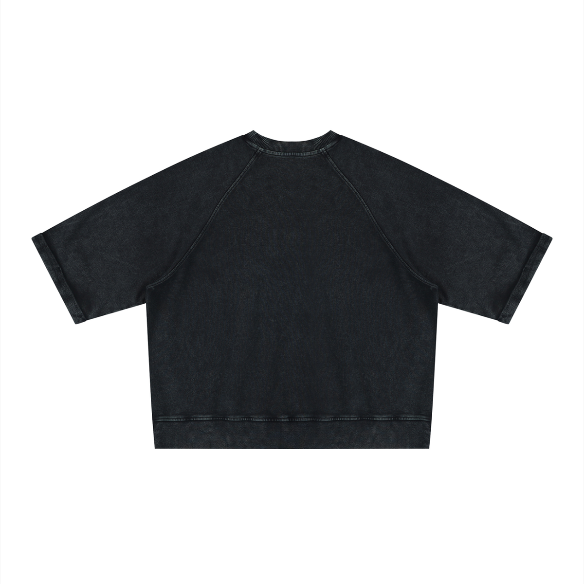 320 GSM Vintage Wash Boxy Short Sleeve Sweatshirt