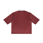 Pinstripe Collared Soccer Jersey