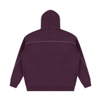 345 GSM Oversized Piping Fleece Hoodie (U)