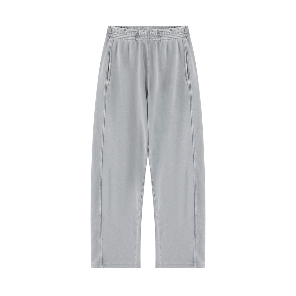 420 GSM Mineral Wash Straight Sweatpants (U)