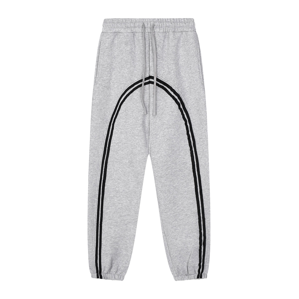 Men's Sun Faded Contrast Tape Fleece Jogger Sweatpants