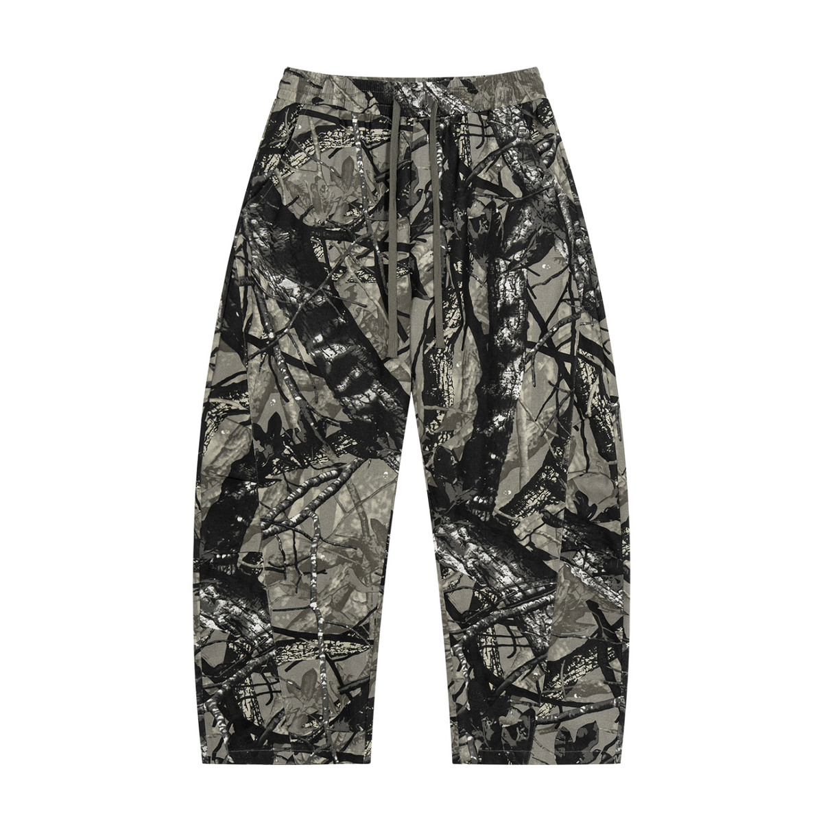 340 GSM Tree Camo Barrel Leg Pants (U)