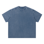 Vintage Wash Boxy T-Shirt – 260 GSM