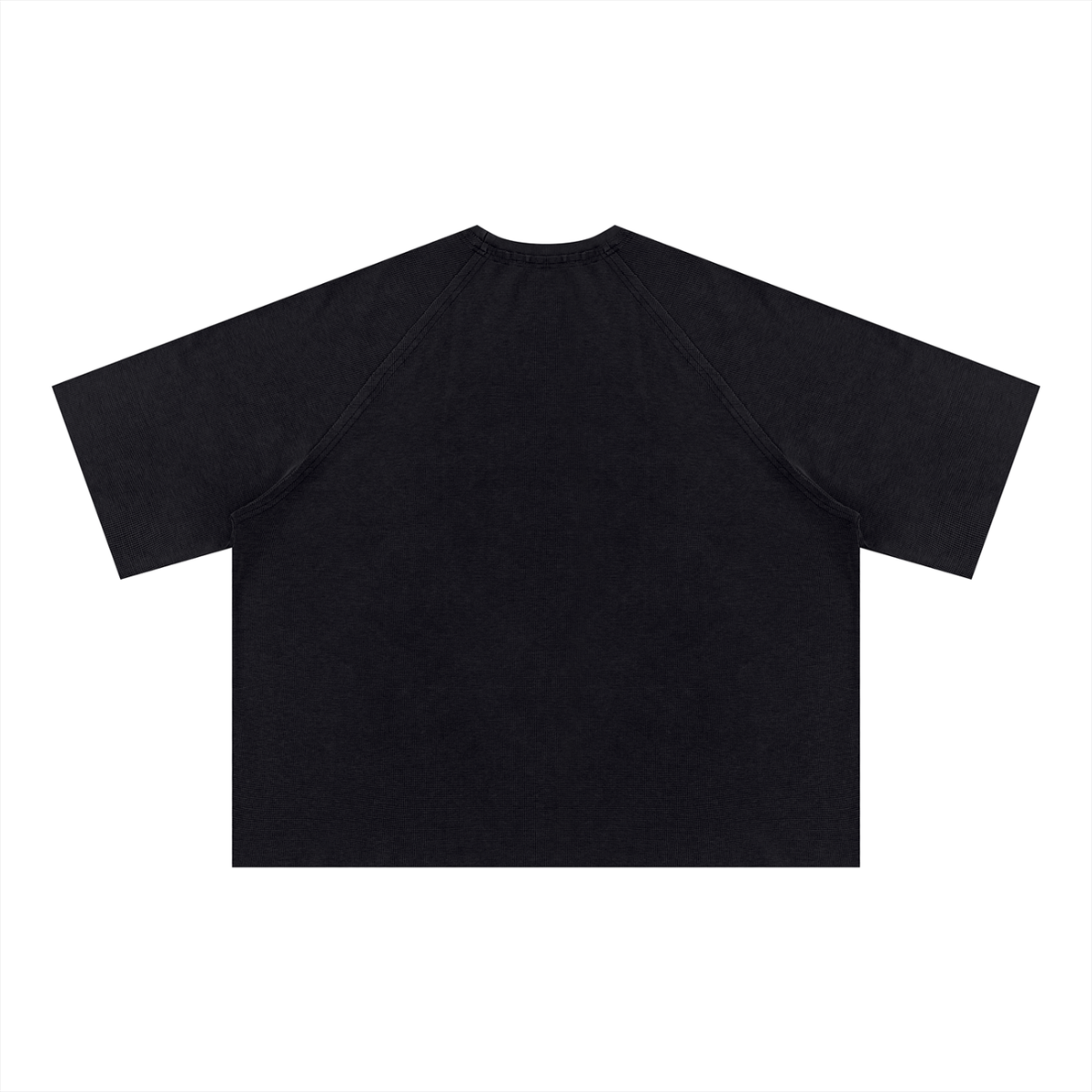 340 GSM Mineral Wash Boxy Waffle T-Shirt (U)